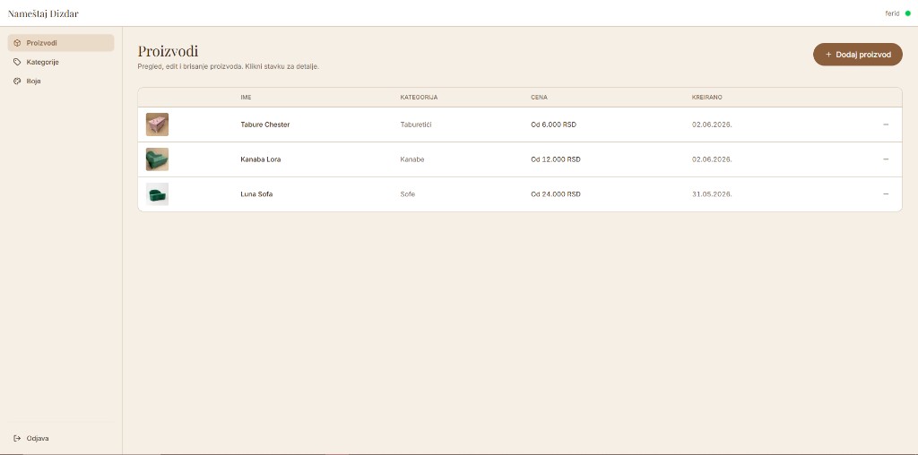 Custom Furniture E-commerce Website screenshot 4