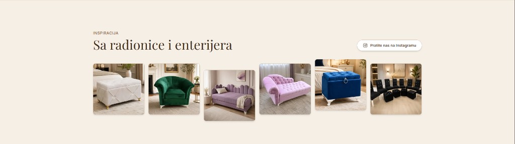 Custom Furniture E-commerce Website screenshot 8
