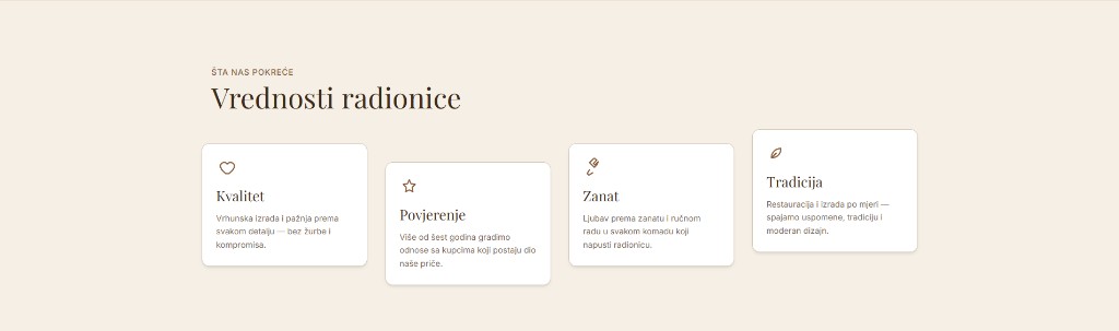 Custom Furniture E-commerce Website screenshot 6